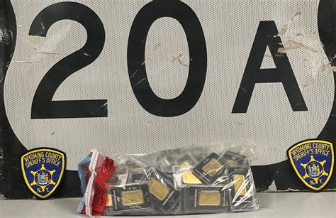 $200,000 worth of stolen gold bars found during traffic stop in Wyoming County